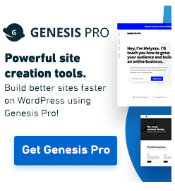 Genesis Pro Theme - Build Better Sites Faster on WordPress using Genesis Pro! Learn More Here